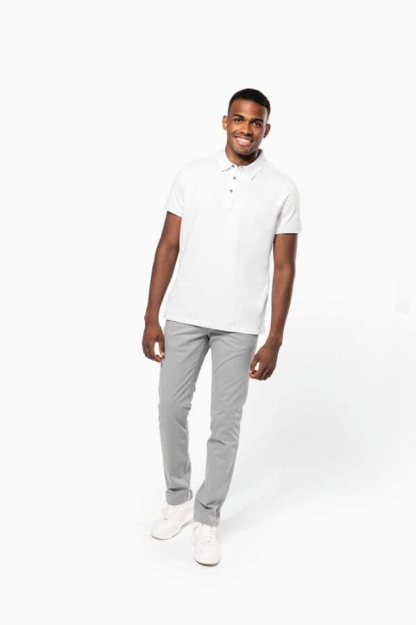 Jersey-Kurzarm-Polohemd für Herren K262