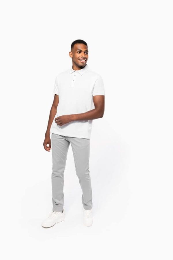 Jersey-Kurzarm-Polohemd für Herren K262