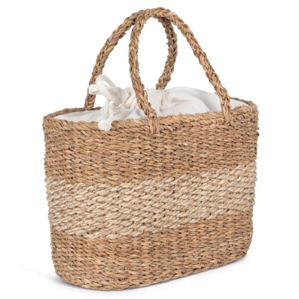 Jutetasche aus Seegras KINS138