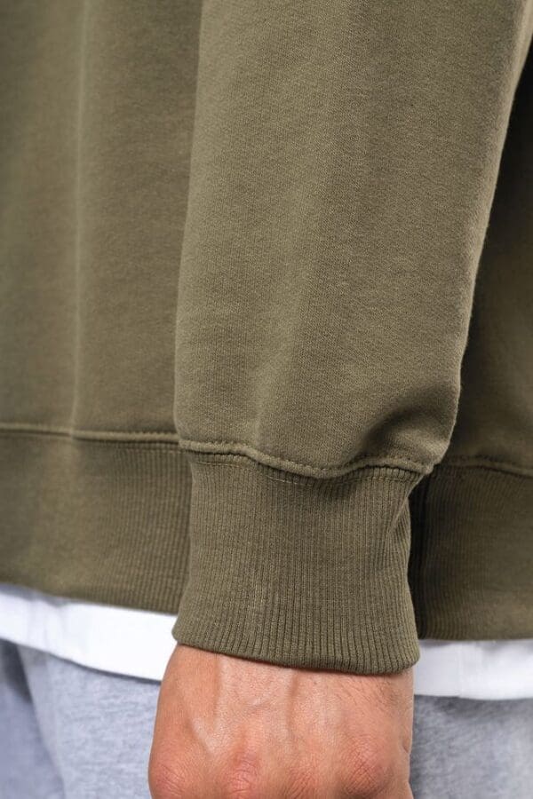 Kapuzensweatshirt aus Molton, Oversize, Unisex K4018