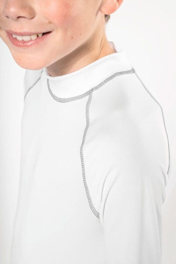 Kinder-Funktionsshirt mit langen Ärmeln und UV-Schutz PA4018