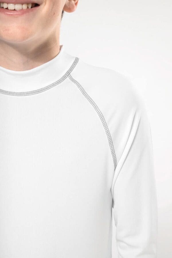 Kinder-Funktionsshirt mit langen Ärmeln und UV-Schutz PA4018