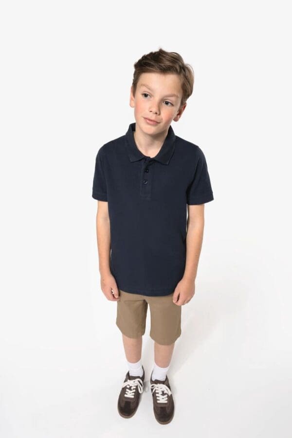 Kinder Poloshirt Kurzarm