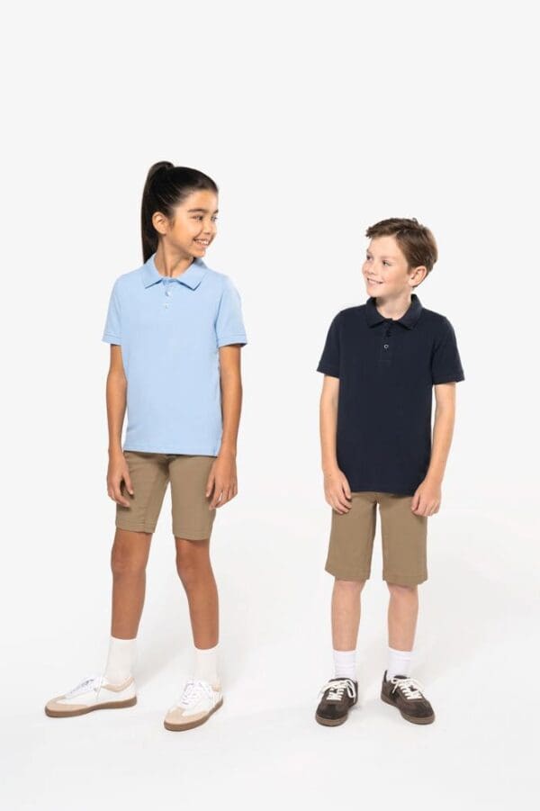 Kinder Poloshirt Kurzarm