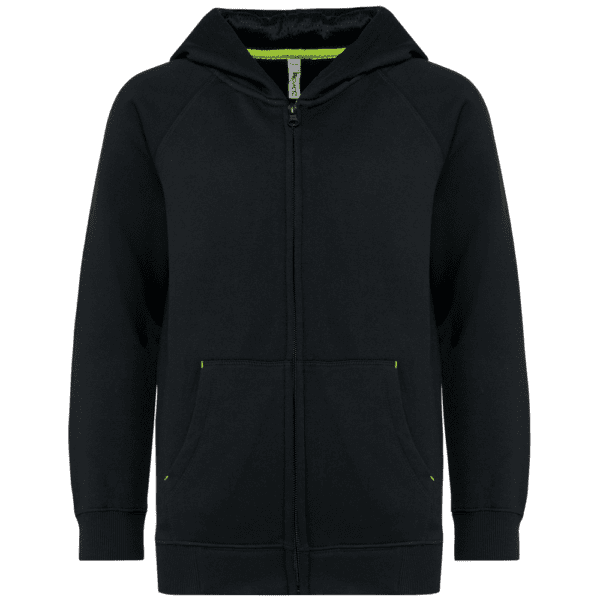 Kinderjacke mit Reißverschluss und Kapuze PA386