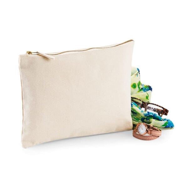 Kleine Tasche aus Baumwolltuch