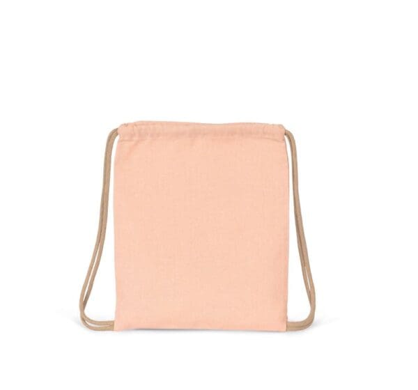 Kleiner recycelter Rucksack mit Kordelzugverschluss – Kindermodell KI5103