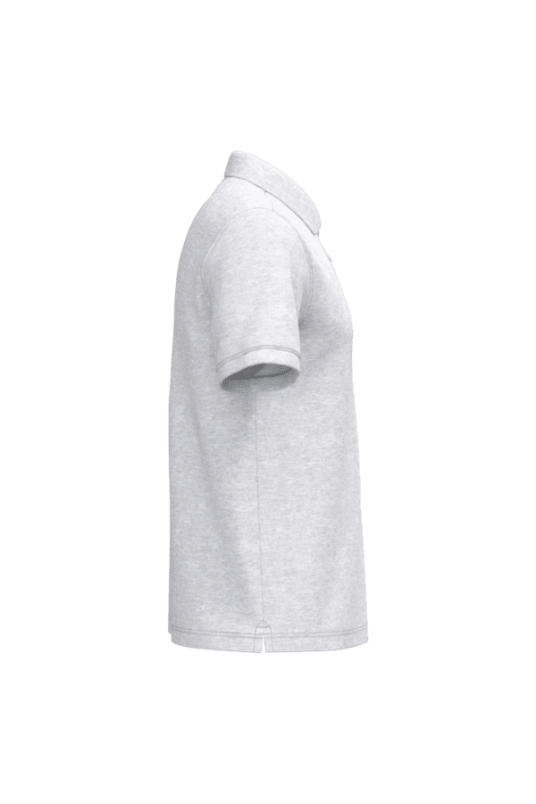 Kurzarm-Polohemd für Herren. Aus Baumwollpiqué