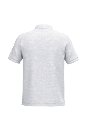 Kurzarm-Polohemd für Herren. Aus Baumwollpiqué