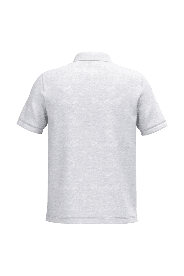 Kurzarm-Polohemd für Herren. Aus Baumwollpiqué