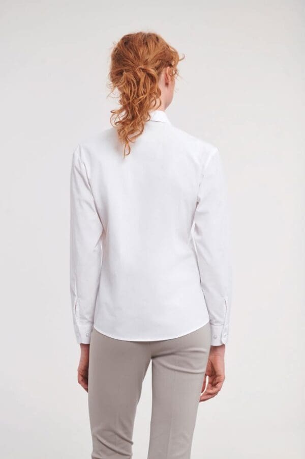 Ladies' Ls Polycotton Popelinehemd RU934F