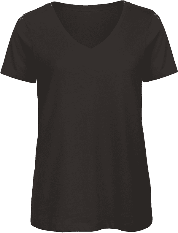 Ladies' Organic Inspire Cotton V-neck T-shirt