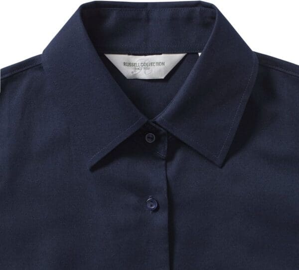 Ladies Short Sleeve Easy Care Oxford Shirt RU933F