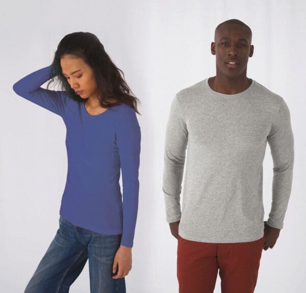 Ladies' organic Inspire long-sleeved T-shirt