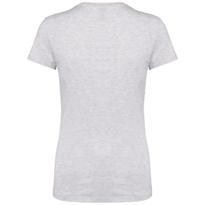 Ladies' short-sleeved V-neck T-shirt