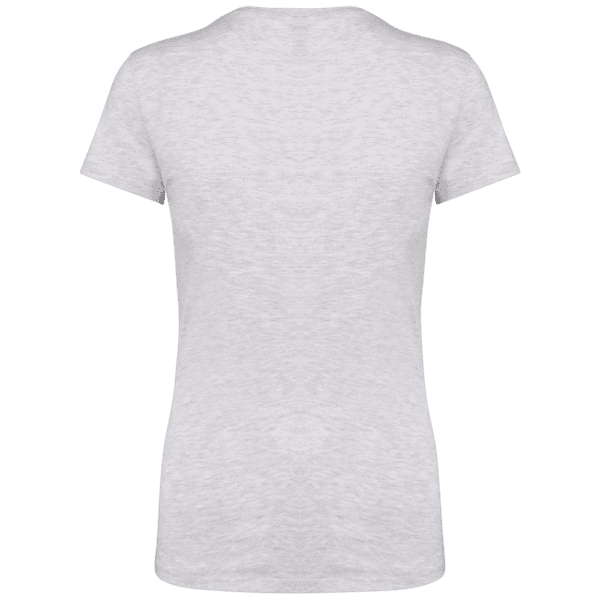 Ladies' short-sleeved V-neck T-shirt