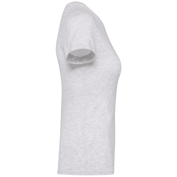 Ladies' short-sleeved V-neck T-shirt
