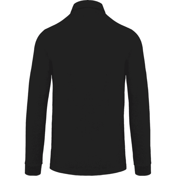 Langarm-Polohemd für Herren aus Jersey K264