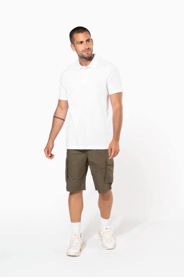 Leichte Bermuda-Shorts für Herren mit mehreren Taschen K755