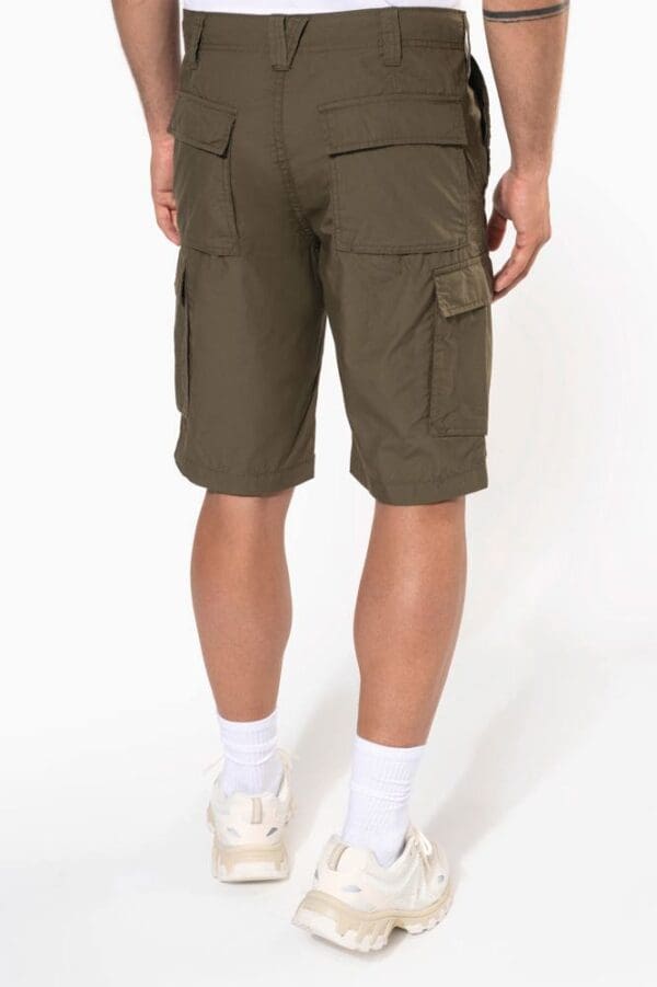 Leichte Bermuda-Shorts für Herren mit mehreren Taschen K755
