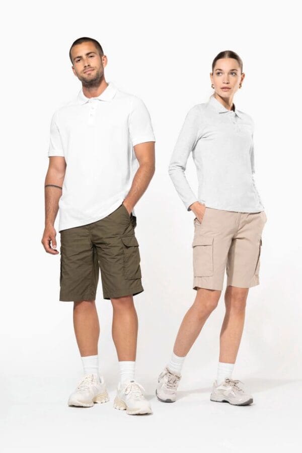 Leichte Bermuda-Shorts für Herren mit mehreren Taschen K755