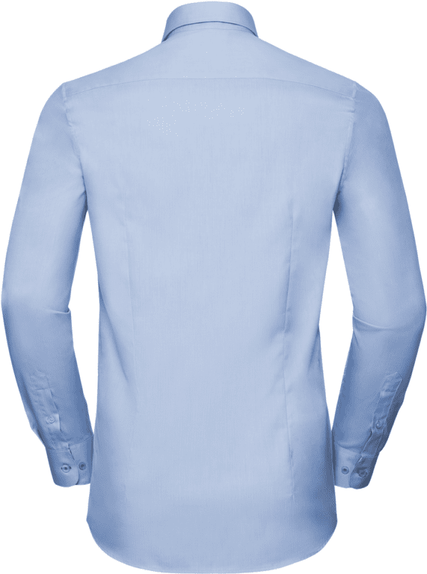 Long sleeve herringbone shirt RU964M