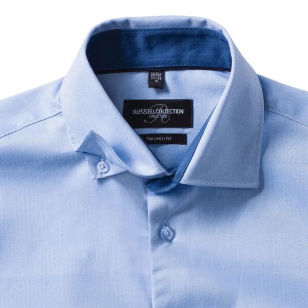 Long sleeve herringbone shirt RU964M