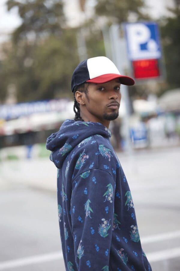 Mehrfarbiger Trucker Cap 5 Panels B639