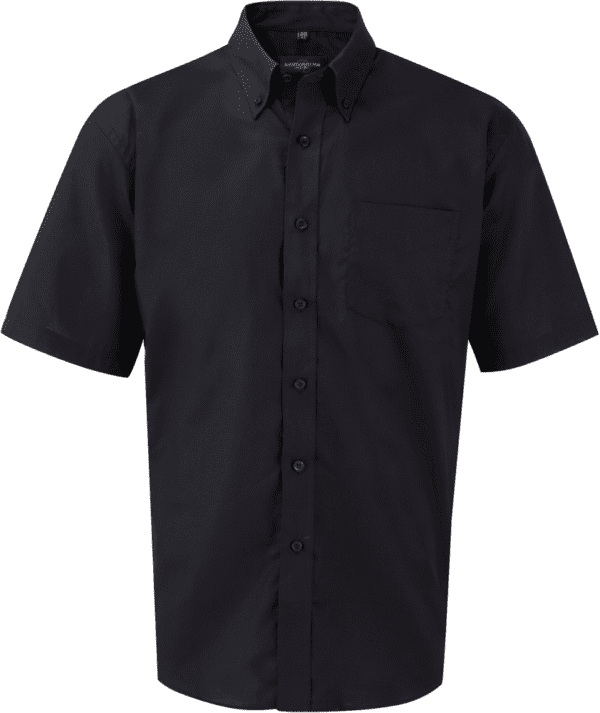 Men's Short Sleeve Easy Care Oxford Shirt RU933M