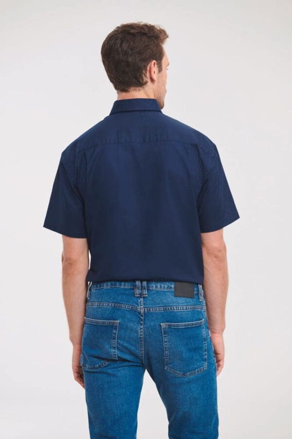 Men's Short Sleeve Easy Care Oxford Shirt RU933M
