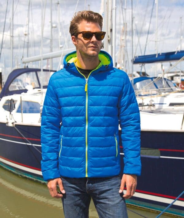 Mens Snow Bird Hooded Jacket R194M