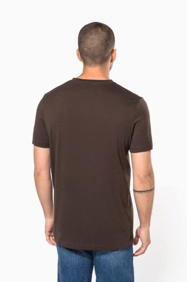 Men's short-sleeved V-neck T-shirt