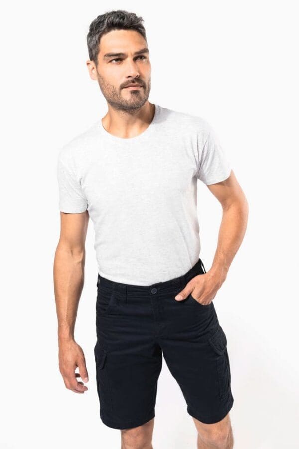 Multi pocket Bermuda shorts K766