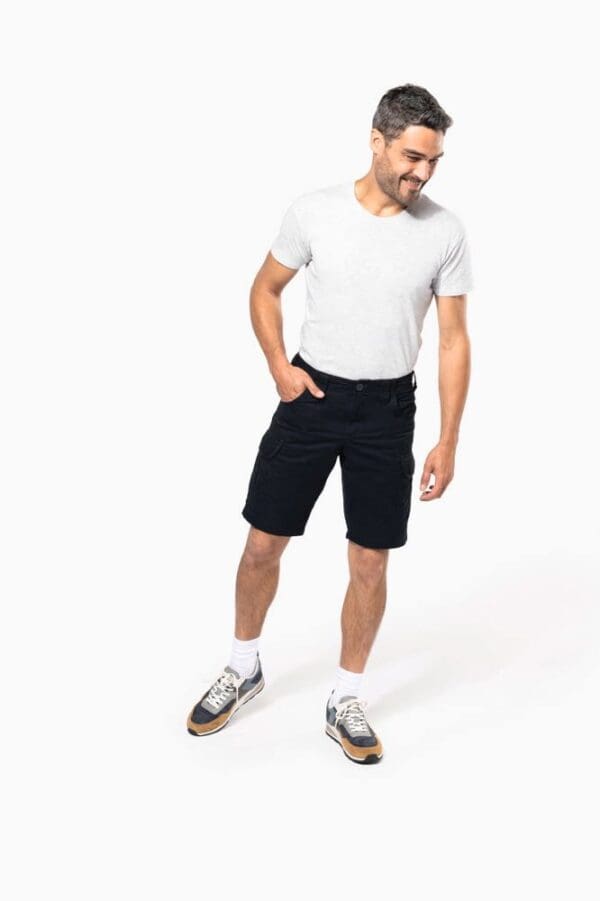 Multi pocket Bermuda shorts K766
