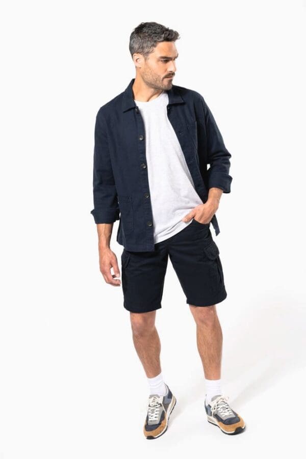 Multi pocket Bermuda shorts K766