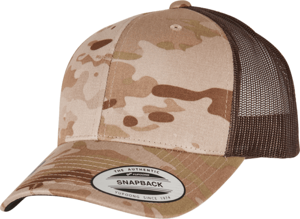 Multicam Retro-Trucker-Kappe FL6606MC