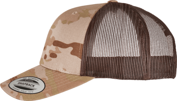 Multicam Retro-Trucker-Kappe FL6606MC