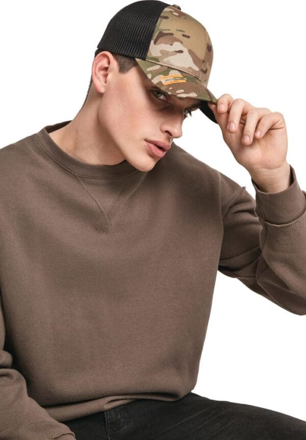 Multicam Retro-Trucker-Kappe FL6606MC