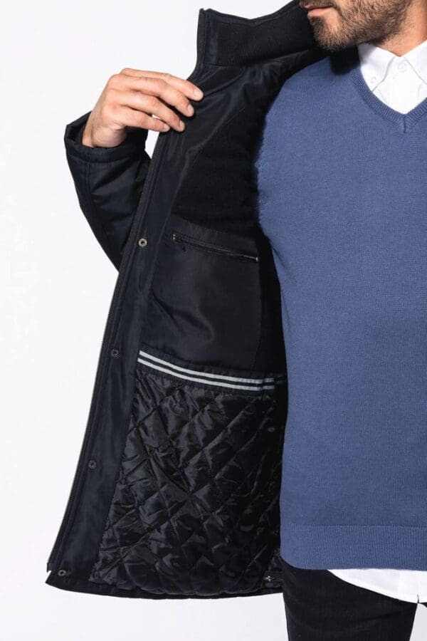 Parka mit abnehmbarer Kapuze K656