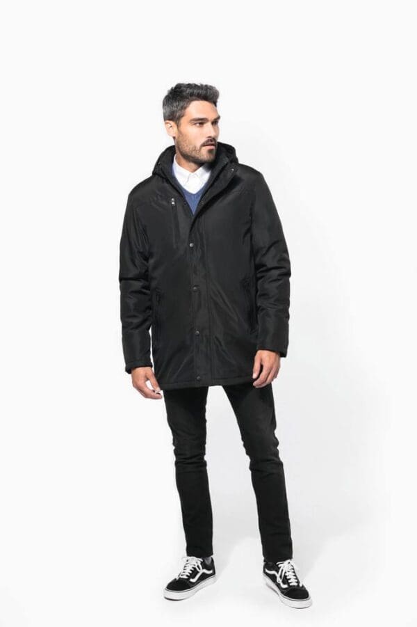 Parka mit abnehmbarer Kapuze K656