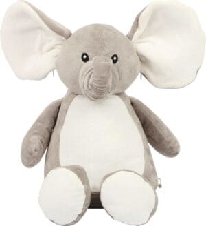 Plüschtier Elefant mit Reißverschluss MM558