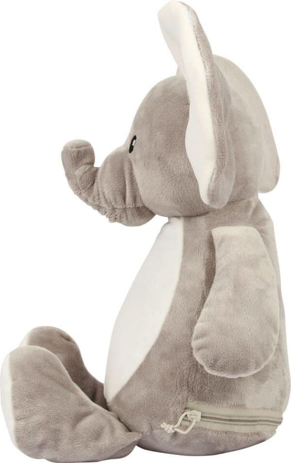 Plüschtier Elefant mit Reißverschluss MM558