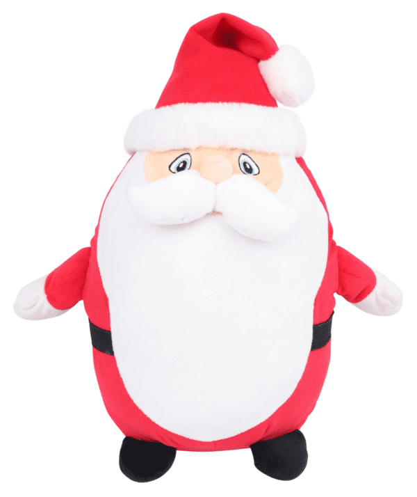 Plüschtier Weihnachtsmann mit Reißverschluss MM563