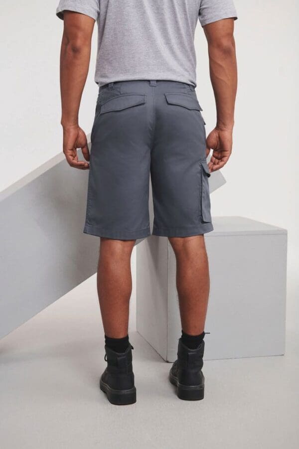 Polycotton Twill Shorts RU002M
