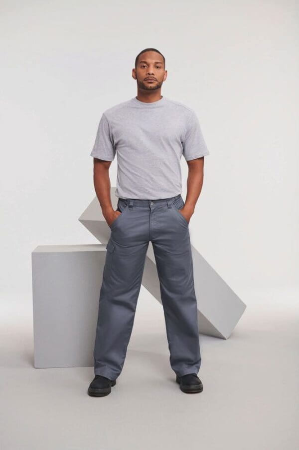 Polycotton Twill Trousers RU001M