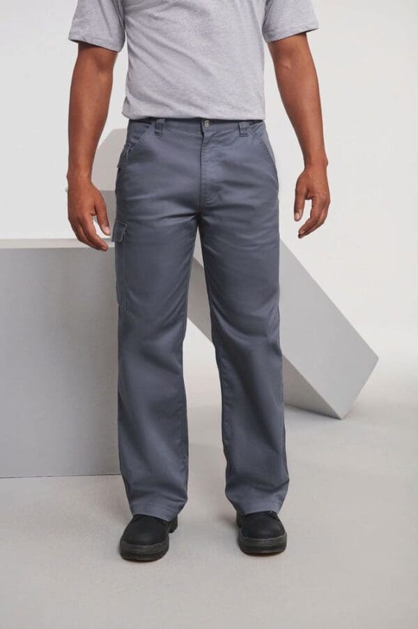Polycotton Twill Trousers RU001M
