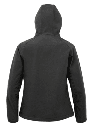 Recycelte 3-Lagen-Softshelljacke für Damen mit Kapuze R911F