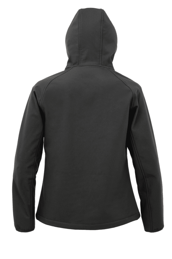 Recycelte 3-Lagen-Softshelljacke für Damen mit Kapuze R911F