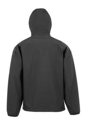 Recycelte 3-Lagen-Softshelljacke für Herren mit Kapuze R911M