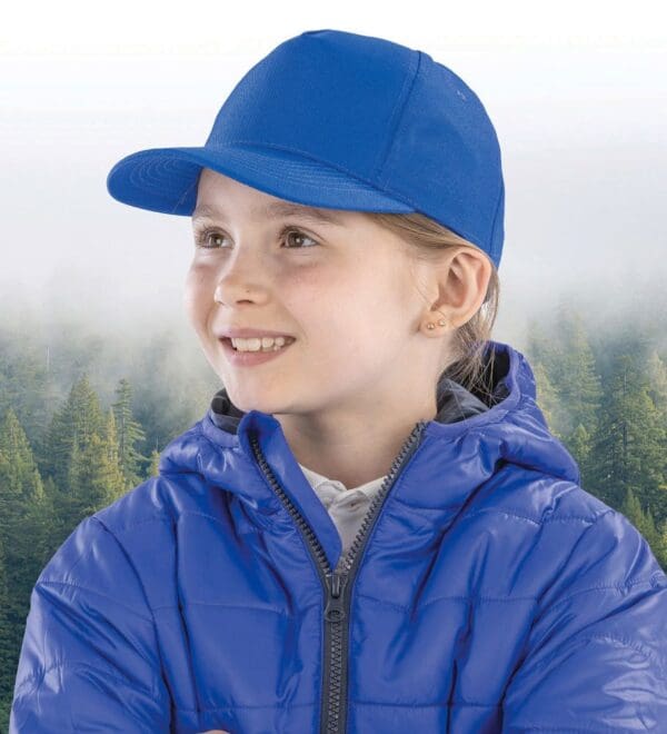 Recycelte 5-Panel-Kappe für Kinder RC984J